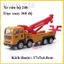 Đồ chơi mô hình xe ô tô cứu hộ 24h bằng nhựa, chạy đà, cần trục xoay 360 độ, kích thước lớn, chi tiết sắc sảo