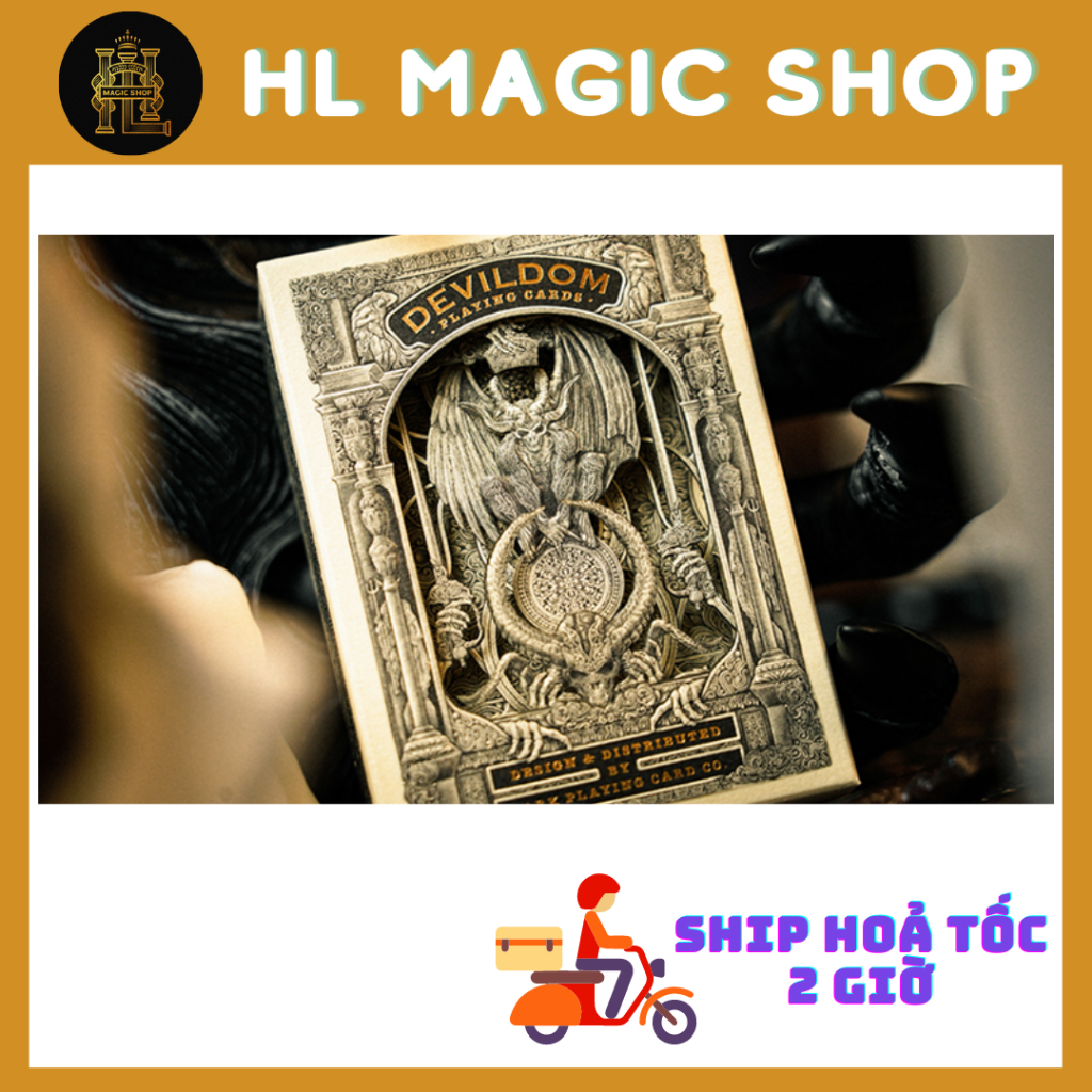Bộ bài tây, bài ảo thuật Devildom Classic Box Set by Ark Playing Cards ...