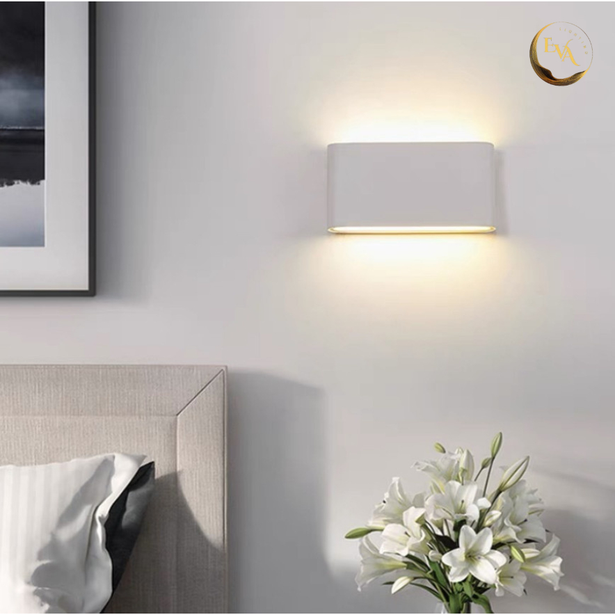Đèn hắt tường 2 đầu EVA CĐ175 kiểu dáng hiện đại lắp trong nhà ngoài trời cầu thang, hiên, lối đi bảo hành 12 tháng