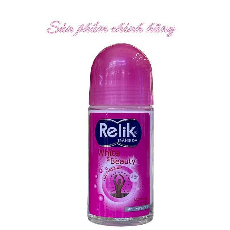 Lăn RELIK hồng 50ml