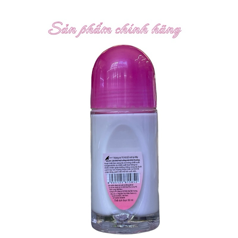 Lăn RELIK hồng 50ml
