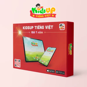 Khóa học Kids Up - KidsUp Tiếng Việt Gói 1 năm tặng 3 tháng
