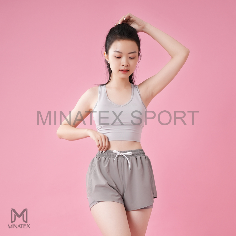 MINATEX - B7Đ1,Đ2 - (CÓ TÚI / K TÚI) Bộ bra tập gym yoga earobic cổ tim ...