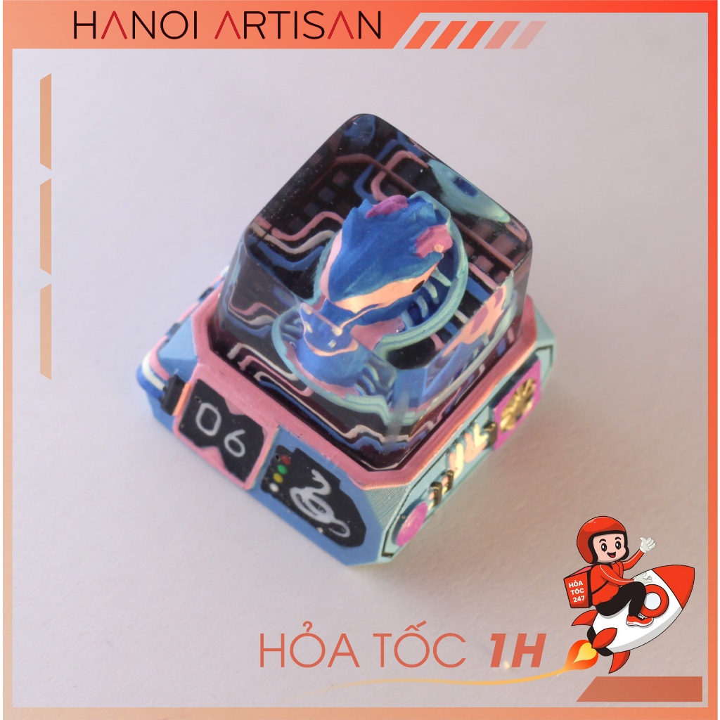 Keycap 12 con giáp ( Tỵ), Keycap Artisan, HaNoiArtisan | Shopee Việt Nam