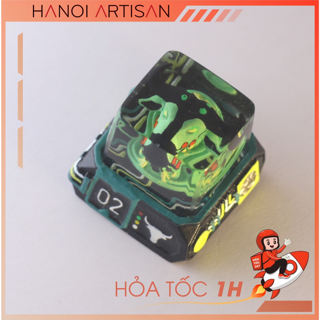 Keycap 12 con giáp ( Sửu ), Keycap Artisan, HaNoiArtisan | Shopee Việt Nam