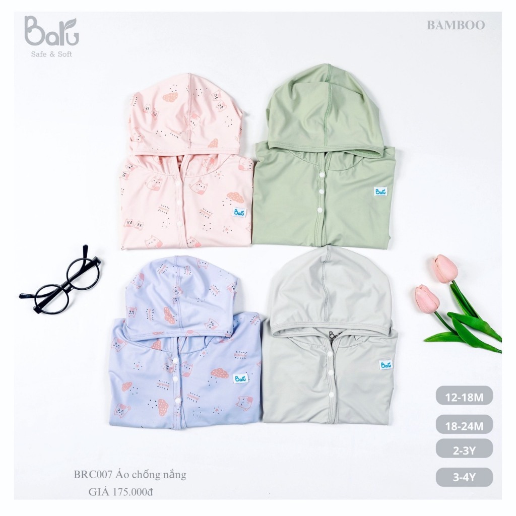 Áo chống nắng cho bé (BRC007)