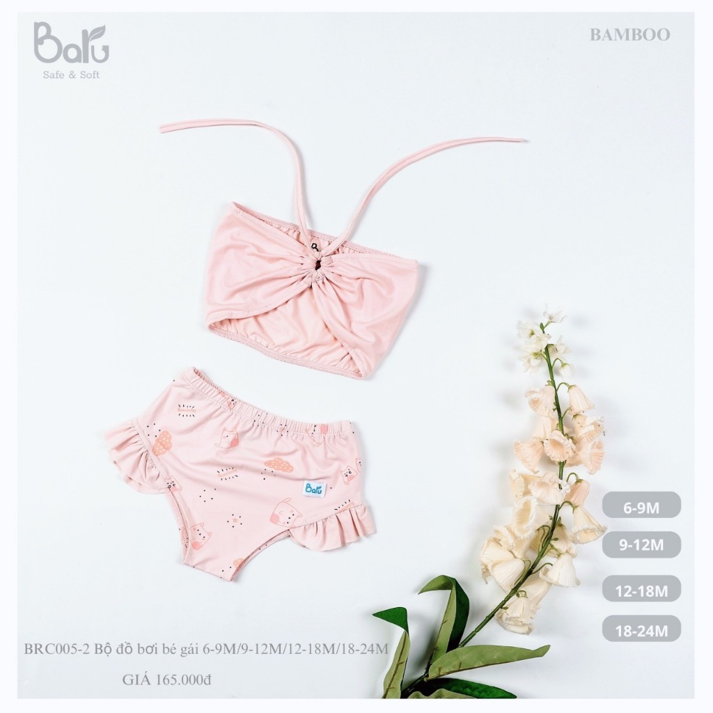 Bộ đồ bơi cho bé gái 2 mảnh-BRC005-2