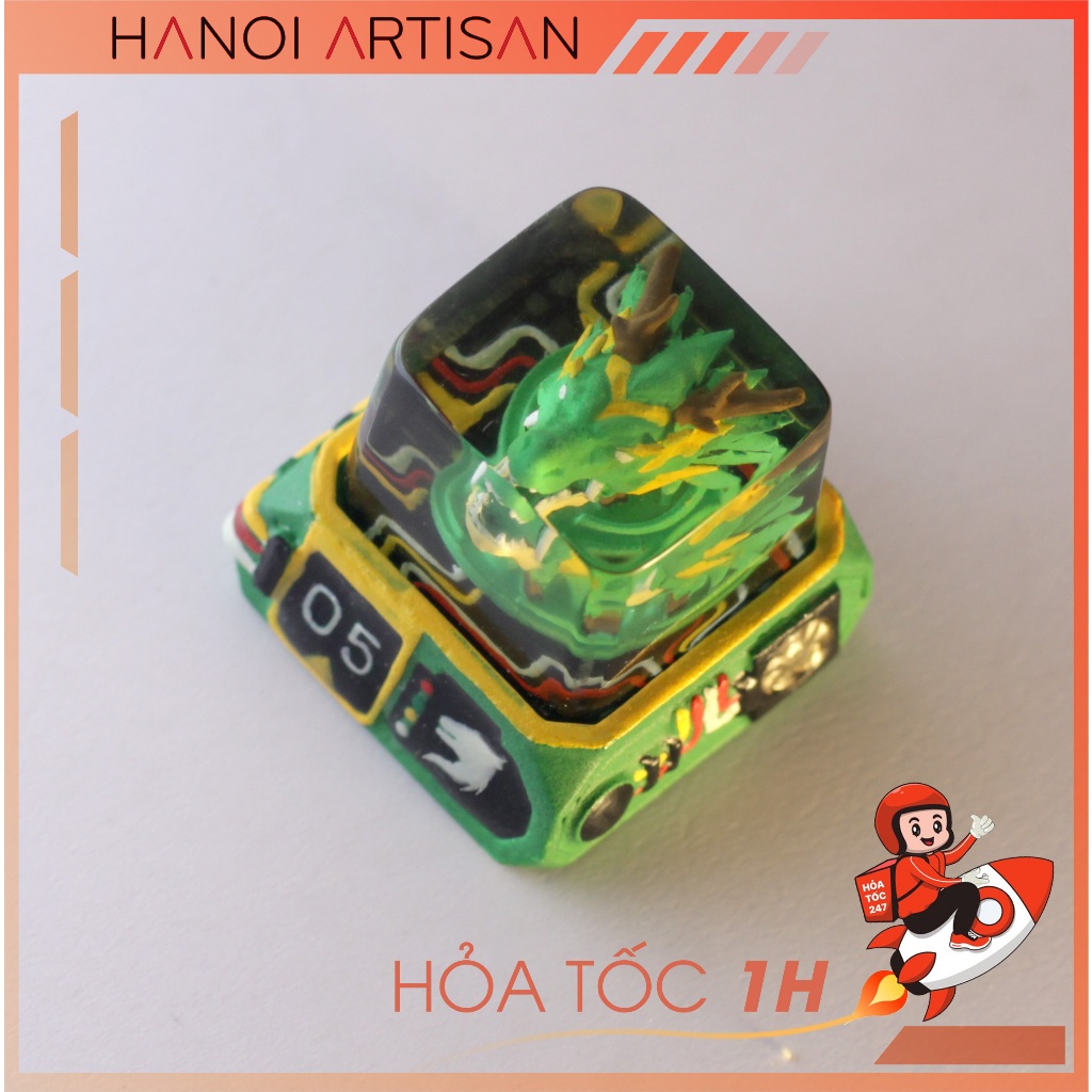 Keycap 12 con giáp ( Thìn ), Keycap Artisan, HaNoiArtisan | Shopee Việt Nam