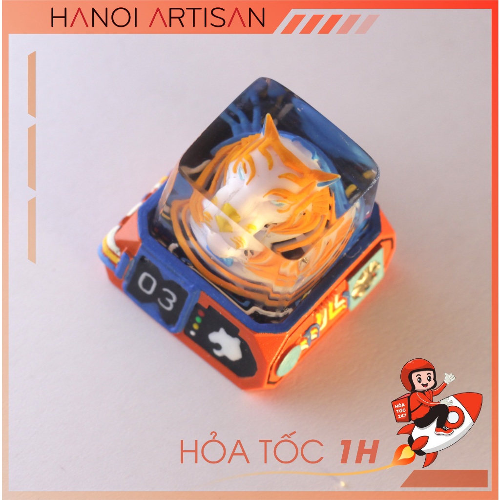 Keycap 12 con giáp ( Dần ), Keycap Artisan, HaNoiArtisan | Shopee Việt Nam