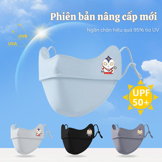 Khẩu trang chống nắng trẻ em ECO 2 lớp chống tia UV thoáng khí mềm mại dây điều chỉnh phù hợp cho bé