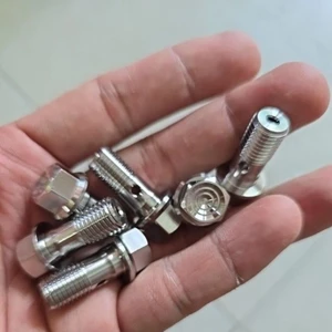 DIAMOND SALAYA - Ốc dẫn dầu/ốc lỗ dầu 10li23 Nissin, Brembo - INOX 304
