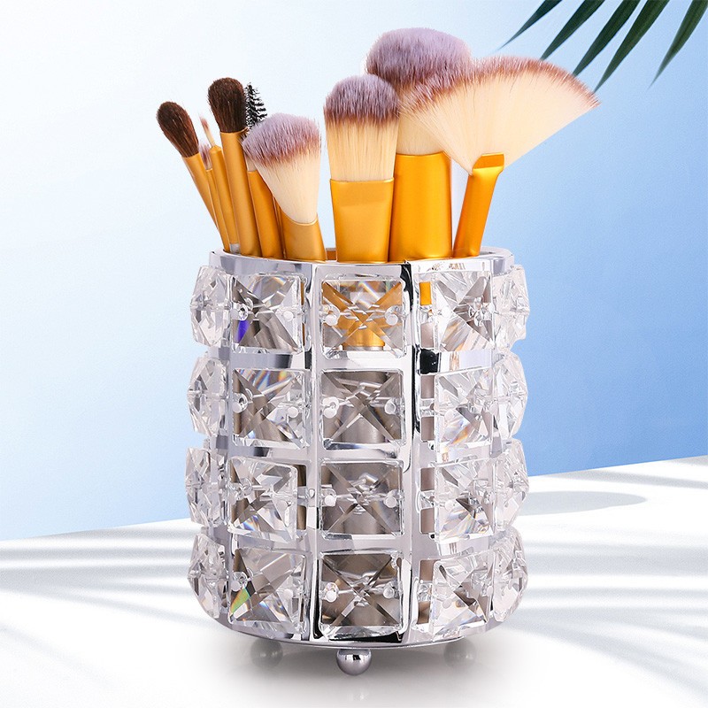 Lưới đỏ Bắc Âu pha lê mô hộp phòng khách xa xỉ sáng tạo đơn giản bàn hiện đại khăn ăn rút giấy hộp