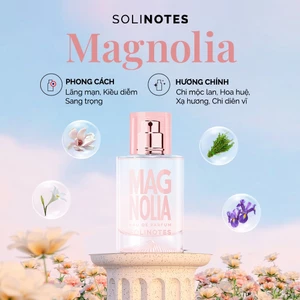 Nước hoa Pháp Solinotes Magnolia nước hoa nữ hương hoa chi mộc lan thơm lâu dạng xịt độ lưu hương 8h