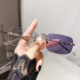 Kính đổi màu Bự Store không gọng thời trang chống ánh sáng xanh tổng tài Chống tia UV400 -1038
