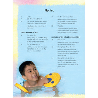 Sách Dạy trẻ tập bơi và cách phòng, chống đuối nước cho trẻ em - TB