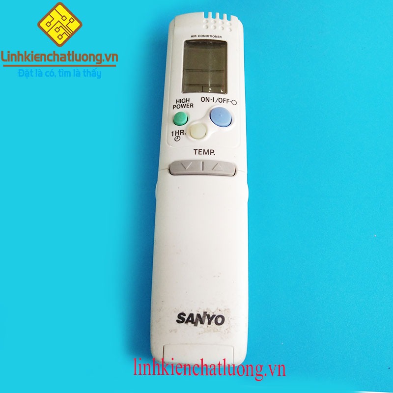 Điều khiển điều hòa SANYO dài (kèm pin AAA) | Shopee Việt Nam