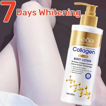 Làm trắng nhanh Sữa dưỡng Kem body siêu trắng Kem dưỡng ẩm làm trắng da 300g Sữa dưỡng thể làm trắng da siêu trắng