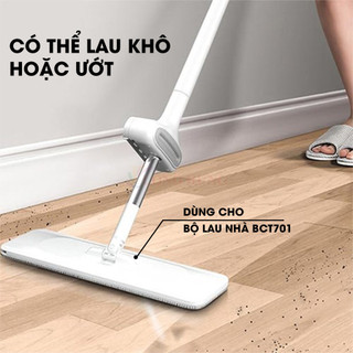 Samono Bông Lau Nhà BCT703 Thay Thế Cho Của Cây Lau Nhà Tự Vắt Thông Minh BCT701