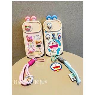 ỐP lưng iphone trượt camera chống sốc in hình gấu mèo doreamon gắn charm 6/6s/7/8/X/XS/11/12/13/14 15 Pro Plus xx064