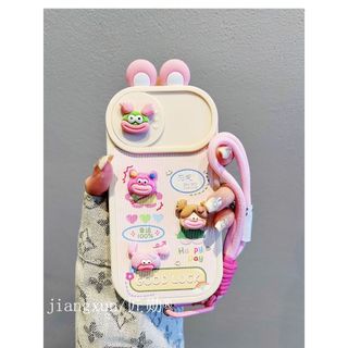 ỐP lưng iphone trượt camera chống sốc in hình gấu mèo doreamon gắn charm 6/6s/7/8/X/XS/11/12/13/14 15 Pro Plus xx064