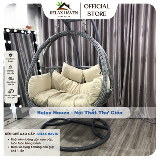 Combo Xích Đu Đôi Phượng Hoàng + Ghế + Bàn, Decor phòng khách, Ban Công, Ngồi Thư Giãn Đọc Sách/Relax Haven HCM