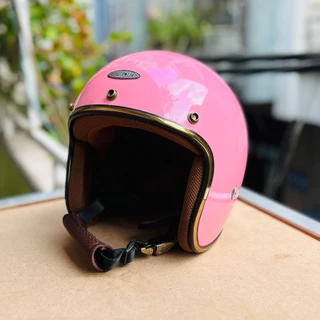 Mũ bảo hiểm 3/4 BALDER light hồng phấn