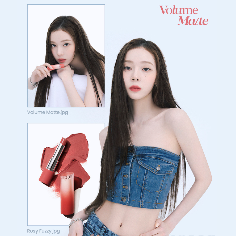 Ảnh Son Thỏi Lì Mịn Mờ Espoir Nowear Lipstick Volume Matte 3gr 2