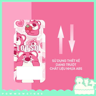 [Sẵn VN] Bao Đựng Thẻ Nhân Viên Dọc Nhựa ABS Phong Cách Nhân Vật Hoạt Hình Sanrio & Lotso
