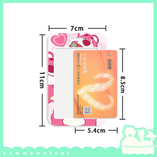 [Sẵn VN] Bao Đựng Thẻ Nhân Viên Dọc Nhựa ABS Phong Cách Nhân Vật Hoạt Hình Sanrio & Lotso