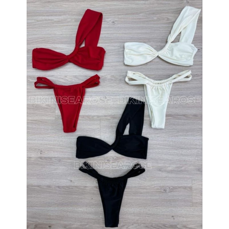 Bikini Lệch Vai BK1 2024 – Thời Trang Bãi Biển Hè 2024