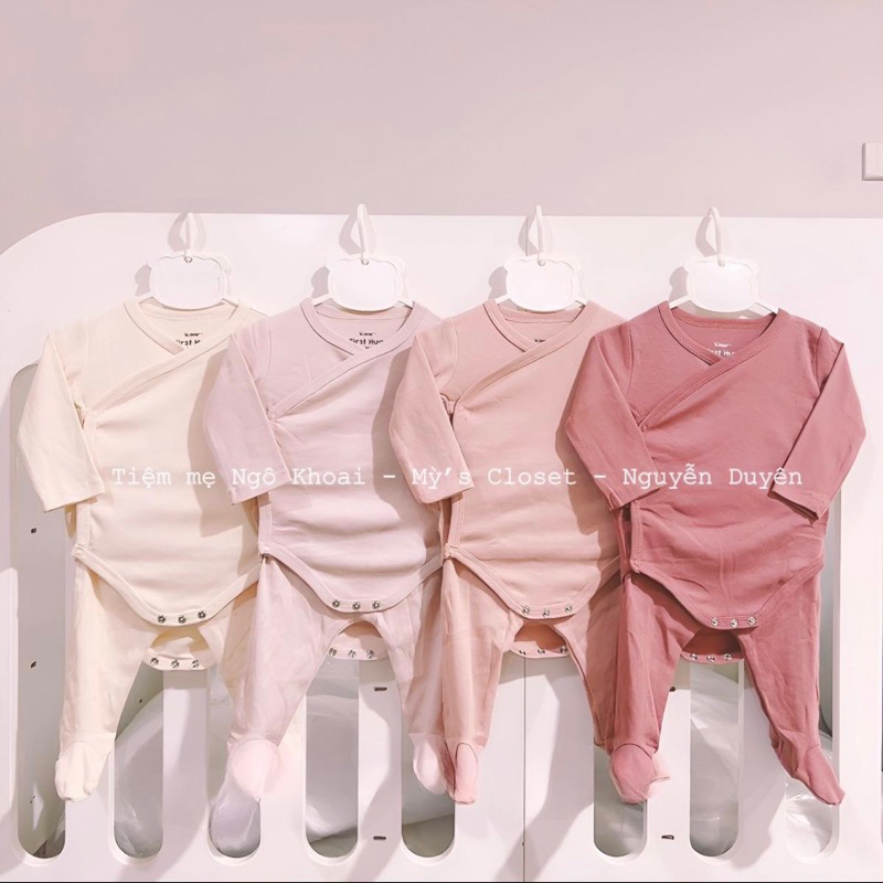 [MD104] Minene Set bộ áo body suit dài tay kèm quần dài cho bé yêu