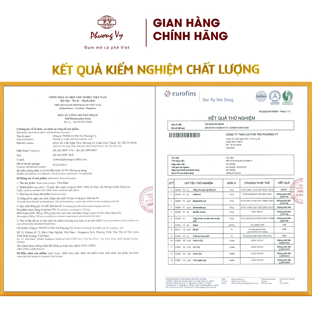 Ảnh Cà Phê Truyền Thống Phin Đậm 500g vị đậm mạnh, thơm nồng, hậu đậm, Phương Vy Coffee 4