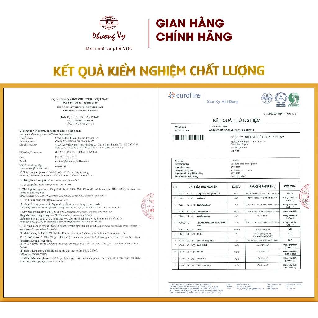 Ảnh Cà Phê Truyền Thống Culi Chồn 500g vị đậm mạnh, hậu đậm, Phương Vy Coffee 4
