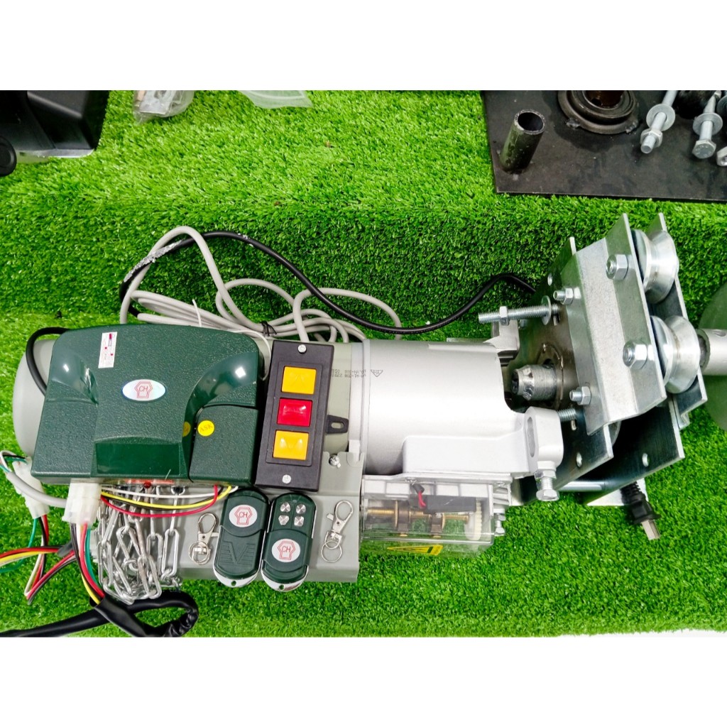 Trọn Bộ motor kéo mái bạt xếp YH300kg, YH600kg lõi đồng