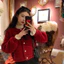 Áo Cardigan Len Lông Thỏ cúc ngọc siêu xinh 3 màu , phối đồ phong cách tiểu thư , áo ren sang chảnh hàng QC -TD005