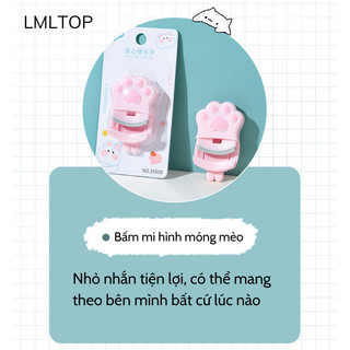 Kẹp Bấm Mi LMLTOP - Dụng Cụ Kẹp Cong Mi Góc Rộng Phù Hợp Mọi Hình Dạng Lông Mi Hình Tay Gấu Siêu Dễ Thương - LMLTOP