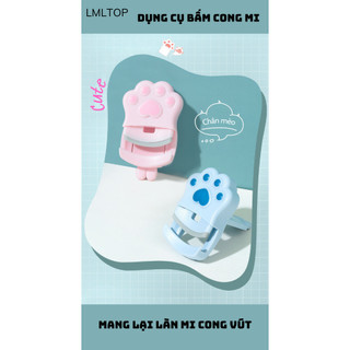 Kẹp Bấm Mi LMLTOP - Dụng Cụ Kẹp Cong Mi Góc Rộng Phù Hợp Mọi Hình Dạng Lông Mi Hình Tay Gấu Siêu Dễ Thương - LMLTOP