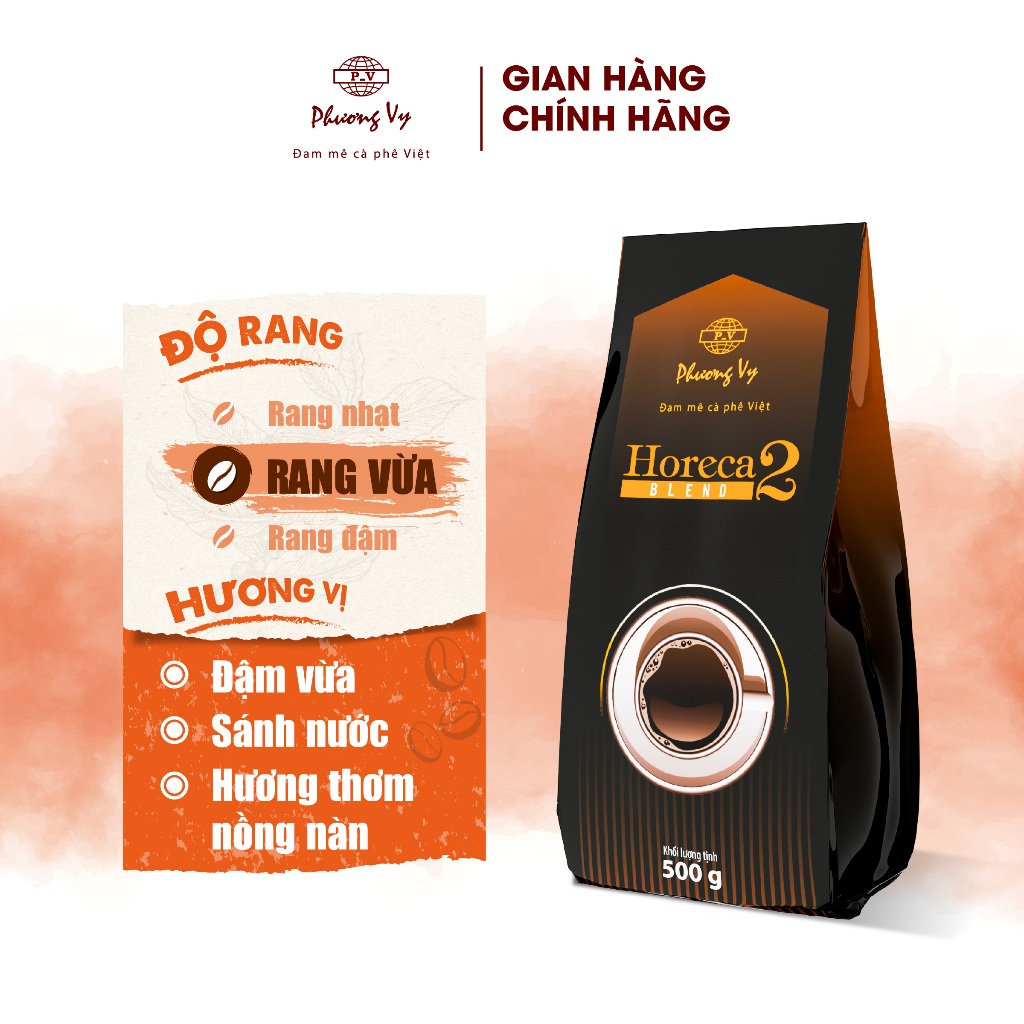 Ảnh Cà Phê Truyền Thống Horeca Blend Số 2 500g đậm vị, sánh nước, Phương Vy Coffee 2