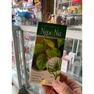 Dung dịch vệ sinh Ngọc nữ chiết xuất thiên nhiên từ lá trầu không lá lô hội cây kacip 150ml