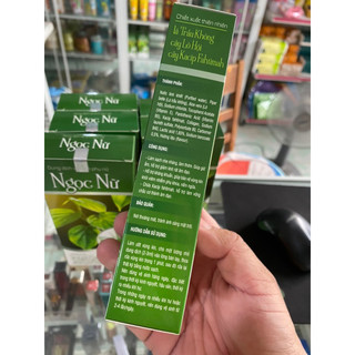 Dung dịch vệ sinh Ngọc nữ chiết xuất thiên nhiên từ lá trầu không lá lô hội cây kacip 150ml