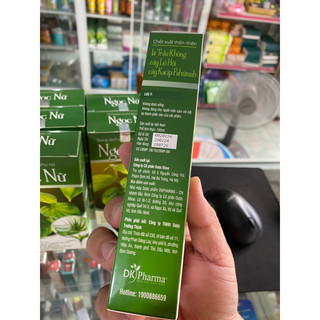 Dung dịch vệ sinh Ngọc nữ chiết xuất thiên nhiên từ lá trầu không lá lô hội cây kacip 150ml
