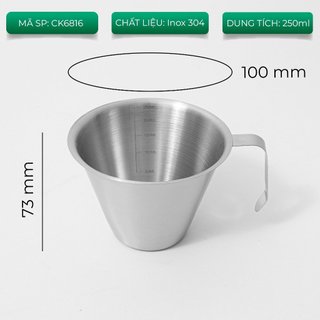 Volcano Ly inox 304 đong espresso pha máy tiện dụng