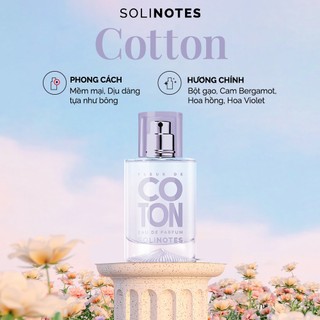Nước hoa nam nữ Solinotes hương thơm lôi cuốn, sang trọng, lưu hương lâu dung tích 15ml