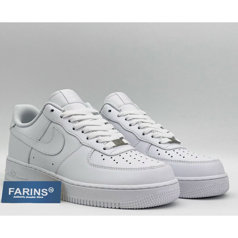 Giày Air Force 1 Auth Cho Nam Nữ, AF1 All White Bao Check Test Fullbox ...