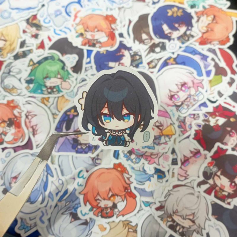 [Honkai Star Rail] Bộ sticker game Honkai Star Rail size 4 cm đáng yêu ...