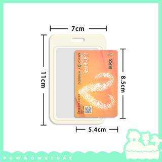 [Sẵn VN] Bao Đựng Thẻ Nhân Viên Dọc Nhựa ABS Phong Cách Nhân Vật Hoạt Hình Chuột Lang Nước Capybara Vui Nhộn Funny