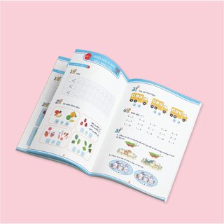 Sách -Toán Tiền Tiểu Học Cộng Trừ Trong Phạm Vi 10 - Dành Cho Bé 4 - 6 tuổi