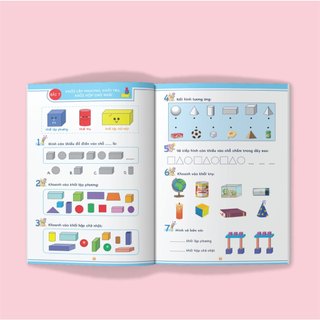 Sách -Toán Tiền Tiểu Học Cộng Trừ Trong Phạm Vi 10 - Dành Cho Bé 4 - 6 tuổi