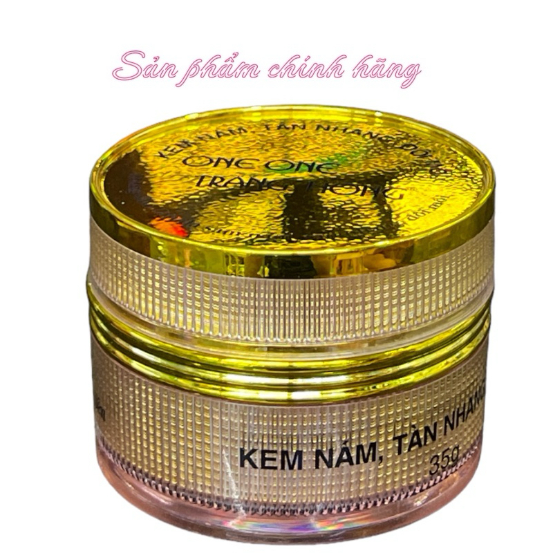 Kem One One Trắng Hồng nám tàn nhang đồi mồi 35g