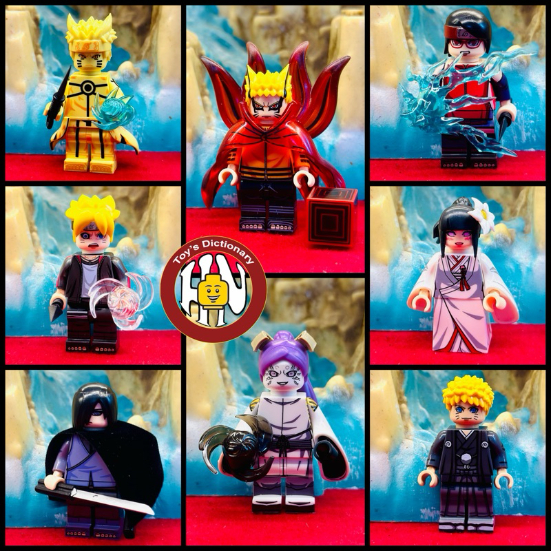 [ Có Sẵn ] Naruto Baryon Boruto Đồ chơi lắp ráp Nhân vật Anime ...